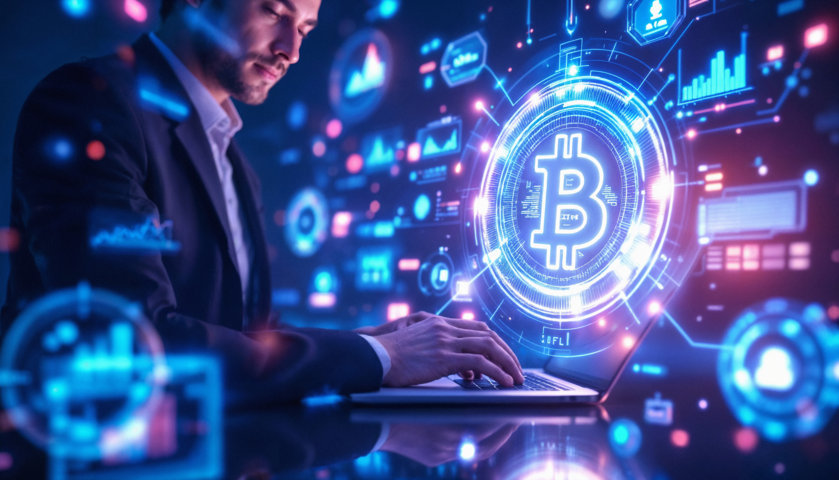 person-is-using-laptop-with-coin-that-says-dollar-screen-1 Cryptocurrency & Inheritance: What UK Investors Need to Know After the 2024 Budget 