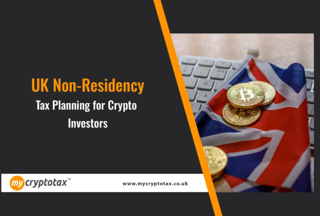 non-residency tax planning, cryptocurrency tax, UK tax residency, crypto investors, statutory residency test, crypto tax-friendly countries, avoid tax on crypto gains : Learn how UK crypto investors can avoid tax on cryptocurrency gains by becoming non-residents. Discover crypto tax-friendly countries and non-residency tax planning strategies #UKCryptoTax #CryptoInvestors #TaxPlanning #hmrcUKTax #NonResidency #CryptoGains #TaxFreeCrypto #CryptoFriendly #Portugal #Dubai #Malta #mycryptotax #Cryptoaccountant #cryptotaxadvice UK Non-Residency Tax Planning for Crypto Investors UK Non-Residency Tax Planning for Crypto Investors: How to Legally Reduce Your Tax Liability on Crypto Gains